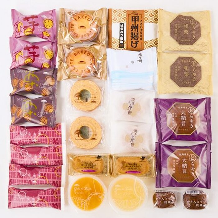 和菓子と洋菓子どちらも楽しめる