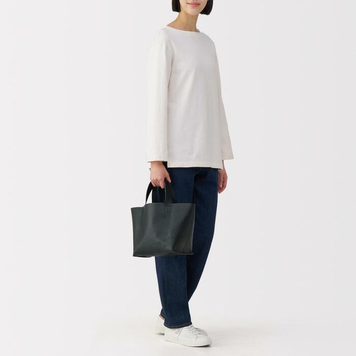 ヌメ革 ミニトートバッグ