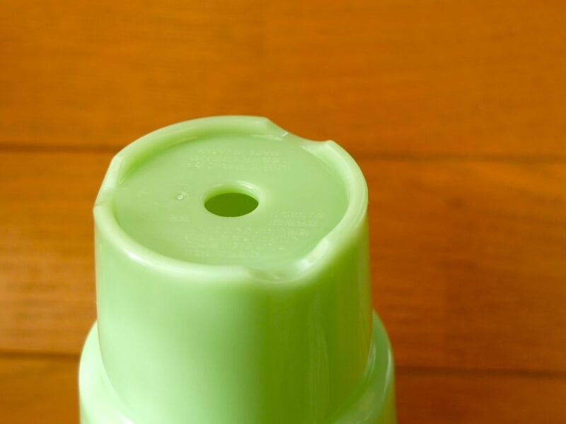 セリア　ガラス風ポット