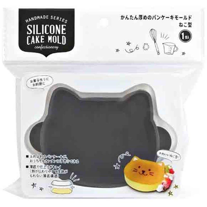 出所：キャンドゥ公式　かんたん厚めのパンケーキモールドねこ型