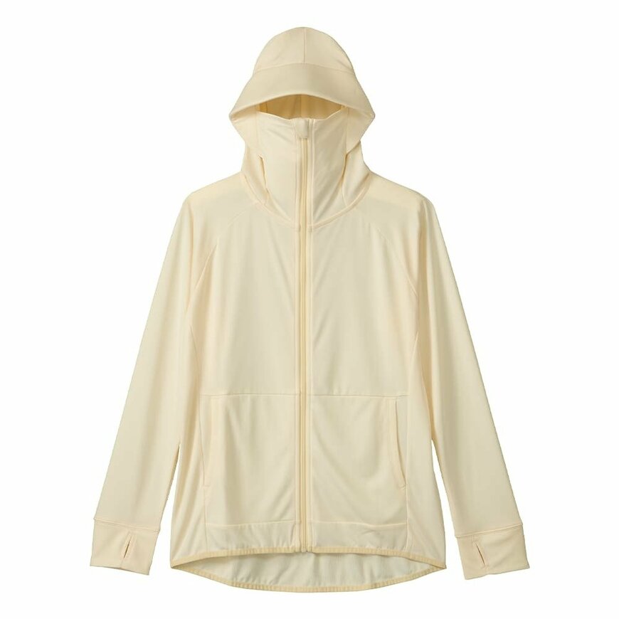 出所：ワークマン公式　レディースクールUVサンシェードパーカー