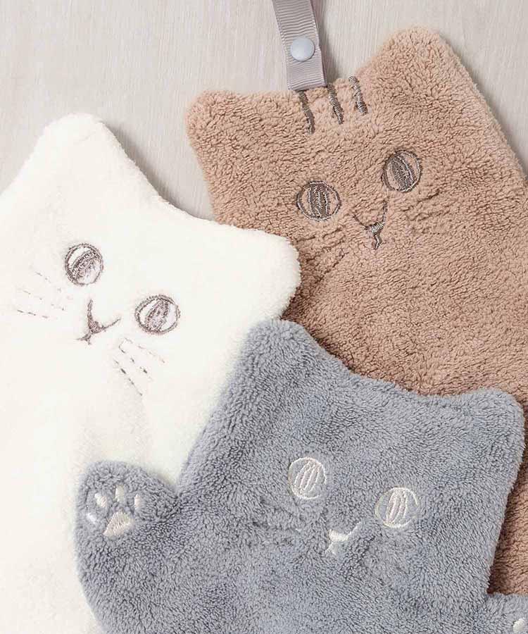 出所：Bleu Bleuet（ブルーブルーエ）公式通販 にゃふにゃふキッチンタオル