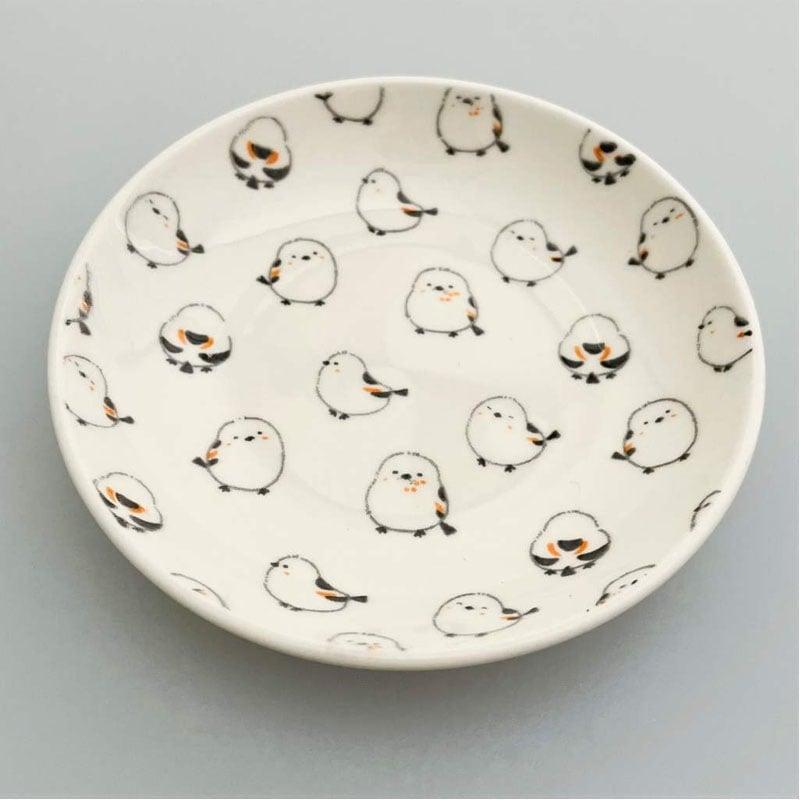 出所:Can★Doネットショップ シマエナガ12プレート