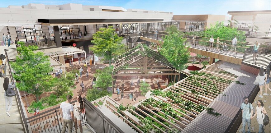 画像出所：イオンモール株式会社「地域創生型商業施設 THE OUTLETS SHONAN HIRATSUKA 4月28日（金）ＡＭ9：00 グランドオープン！」