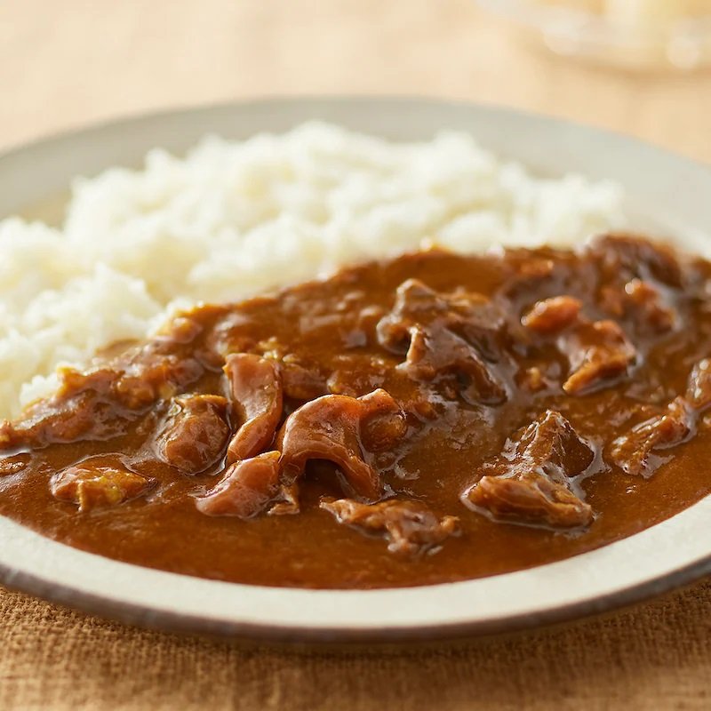 素材を生かした 牛すじカレー（出所：MUJI無印良品公式サイト）