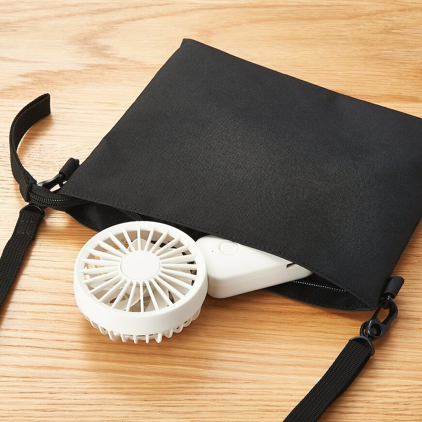 出所：無印良品ネットストア 充電式モバイルハンディファン