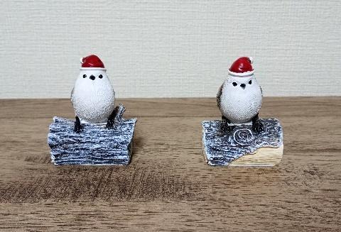 出所：筆者撮影（キャンドゥ、リトルフレンド シマエナガ クリスマスバージョン）