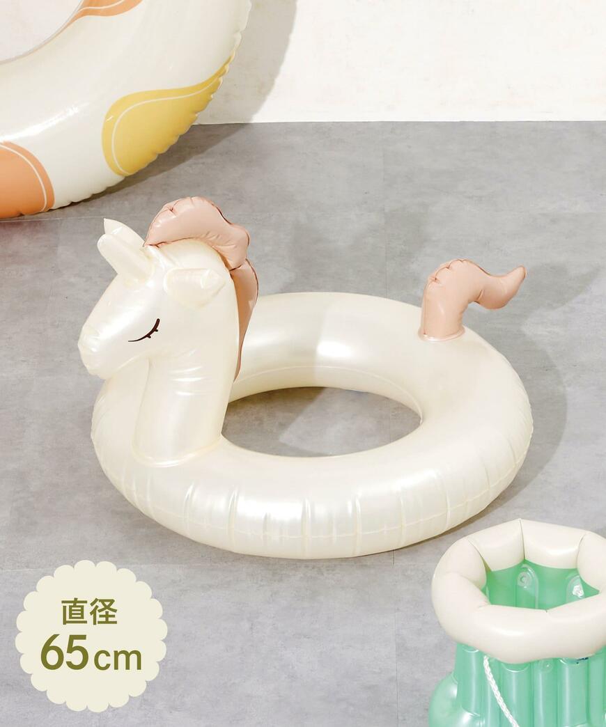 3COINS、ユニコーン浮き輪/水遊びアイテム画像