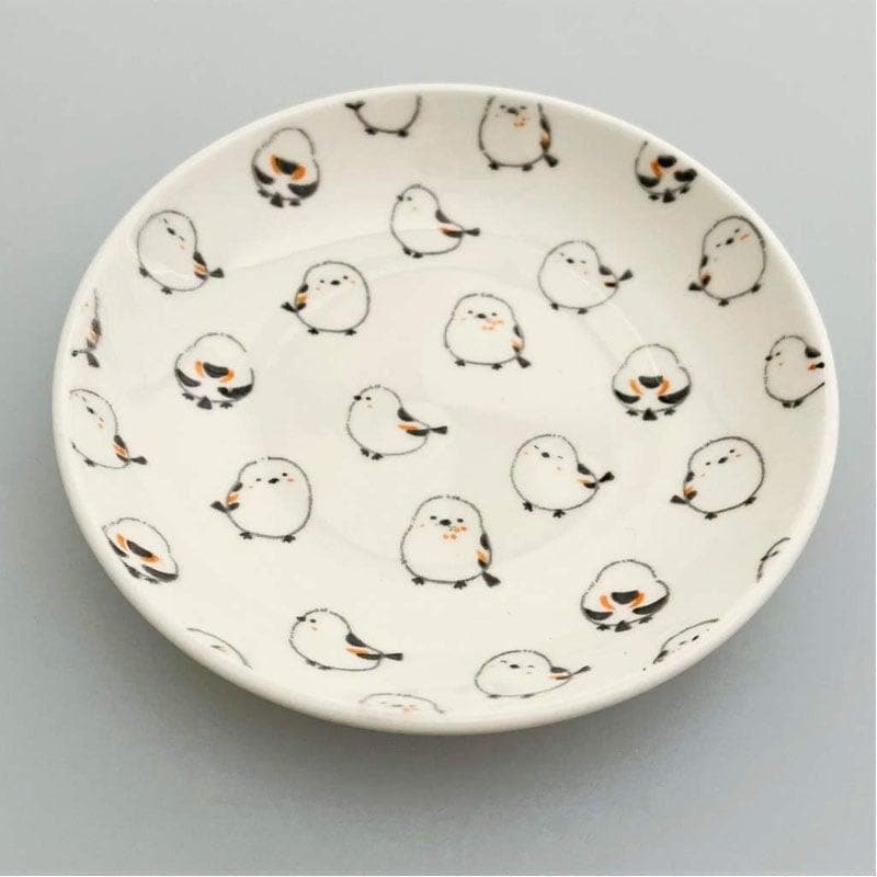 キャンドゥ公式、シマエナガ12プレート画像