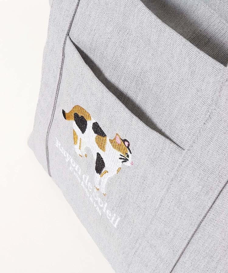 ブルーブルーエ公式　アニマル刺繍保冷トート