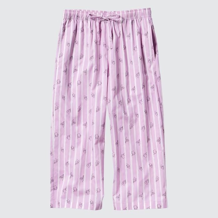 ユニクロのステテコ　ピンク　全体