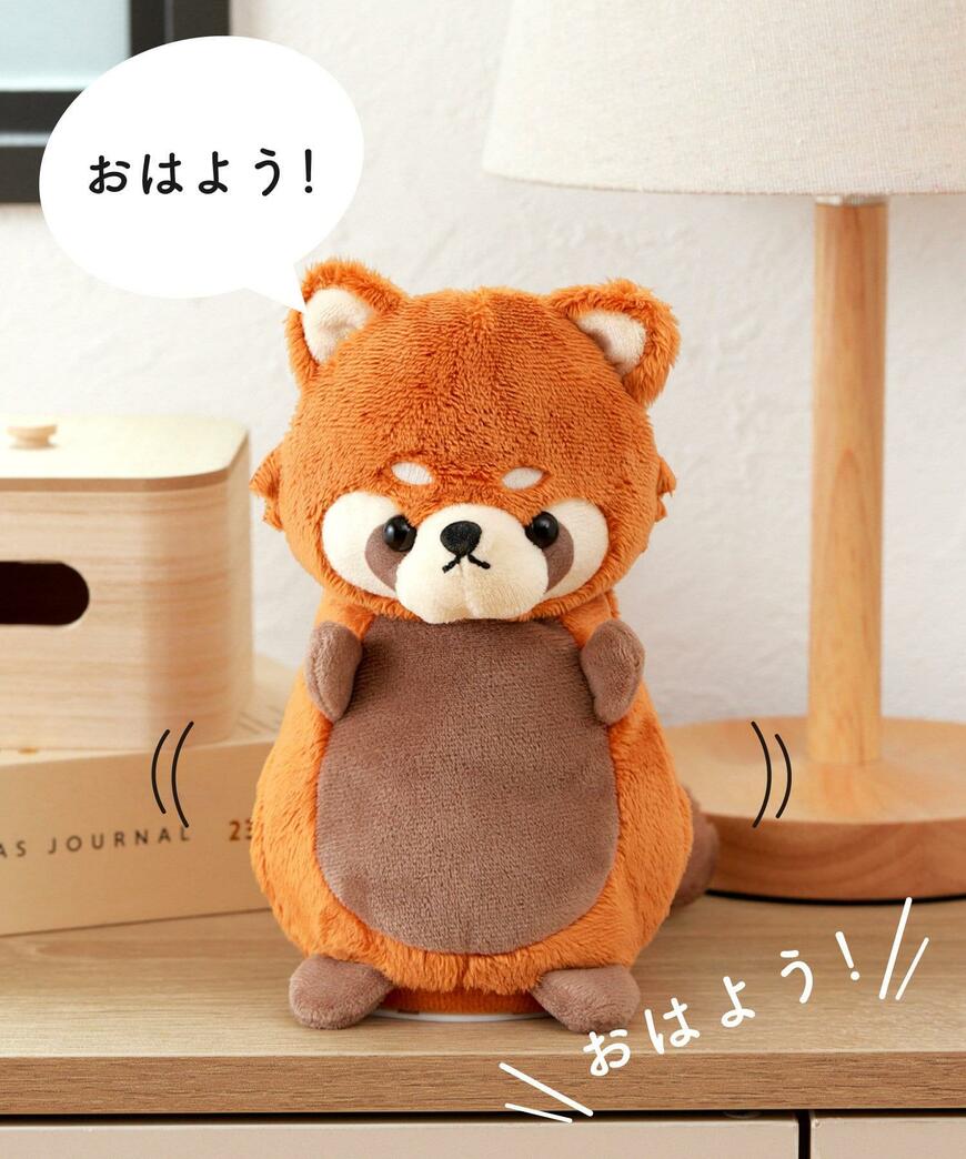 3COINS、《マネしてしゃべる！》おしゃべりレッサーパンダ画像