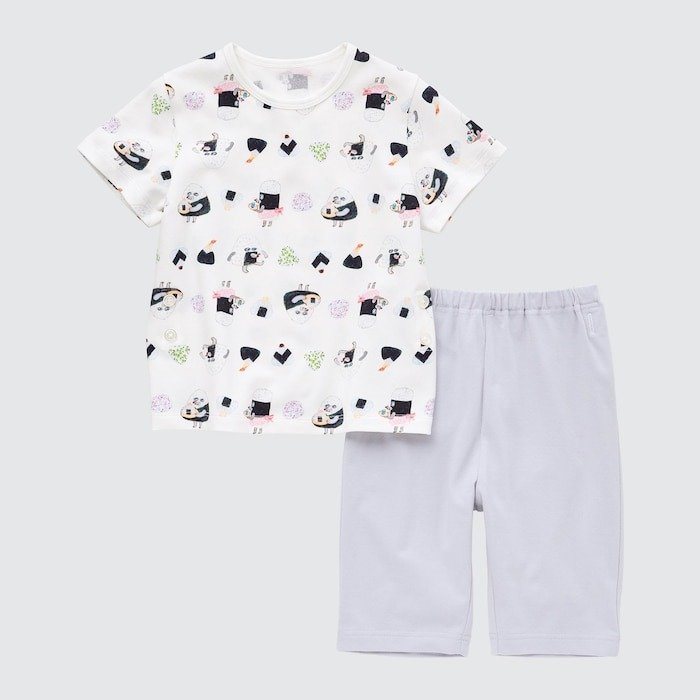 ユニクロ、パンどろぼう おにぎりぼうやのたびだちドライパジャマ 商品画像