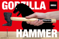 ゴジラの足がハンマーに！？リアルすぎる「日本製DIYツール」が登場。GWのDIYにいかが？