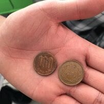 【こんなに錆びることある？】10円玉と見間違えるほど茶色く錆びた100円玉　「10円より10円してる」