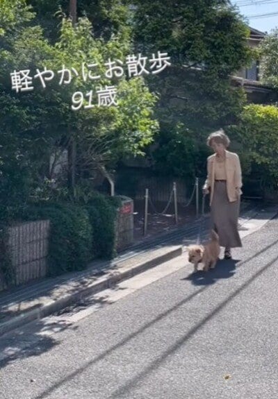91歳のマダム