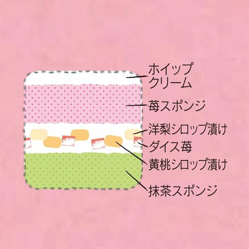 桃の節句 苺のトルテ