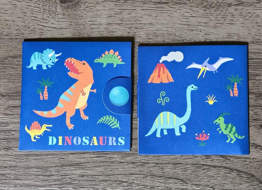 筆者撮影（キャンドゥ、ポチ袋 3枚 おさいふ型）