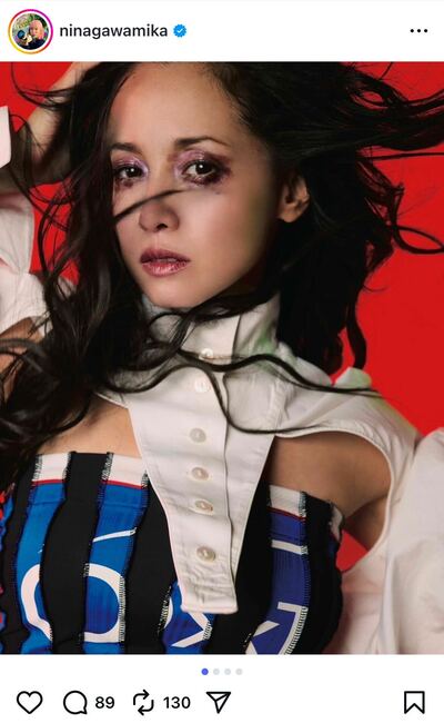 出所：蜷川実花のInstagram（@ninagawamika）参照日：2025年10月28日