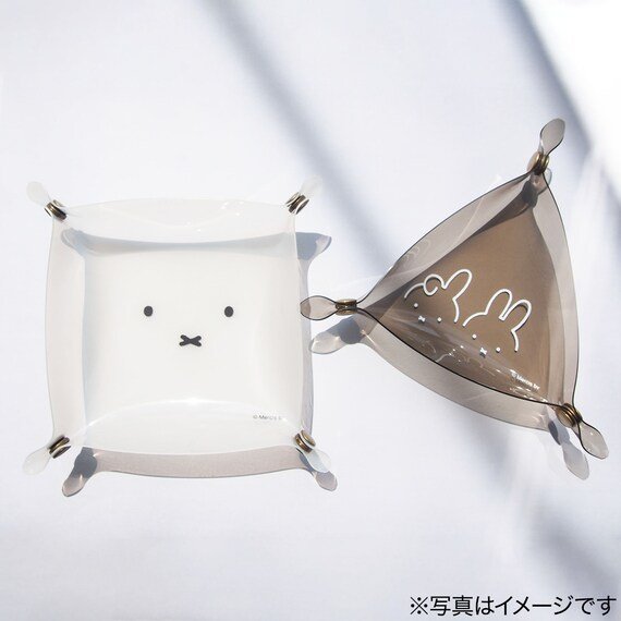 出所：ニトリ公式通販 ニトリネット miffy ミッフィー マルチトレイ(四角・顔だけミッフィー)