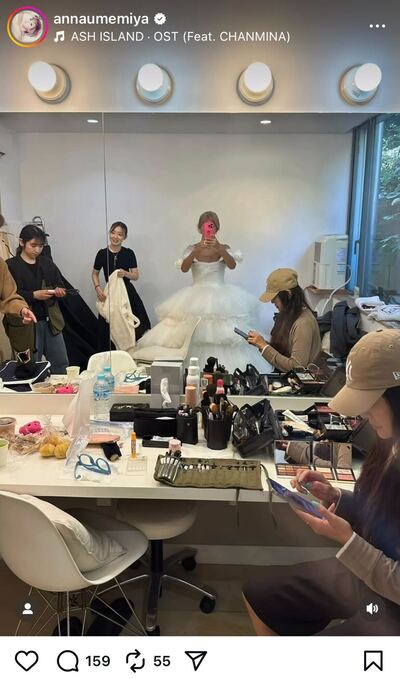 出所：梅宮アンナのInstagram（@annaumemiya）参照日：2025年11月29日