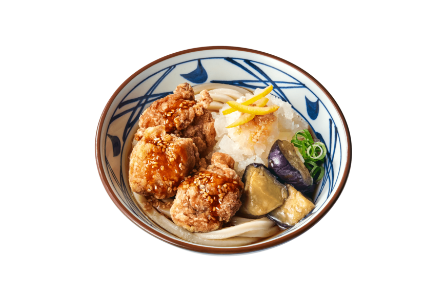 出所：株式会社丸亀製麺「《打ち立て、冷やして待ってます。》丸亀製麺の定番！“鬼おろし”の夏が来た！夏の一番人気『鬼おろし肉ぶっかけうどん』が今年も登場 ～2024年6月11日（火）より全国の丸亀製麺にて期間限定で販売～ 」