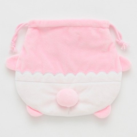 しまむら公式　ダイカット巾着（おぱんちゅうさぎ）の画像