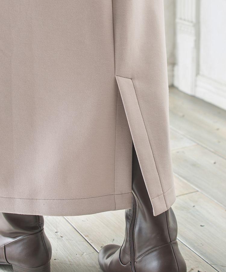 ハニーズ、キーネックジャンスカ（グレージュ）、商品着用例の画像