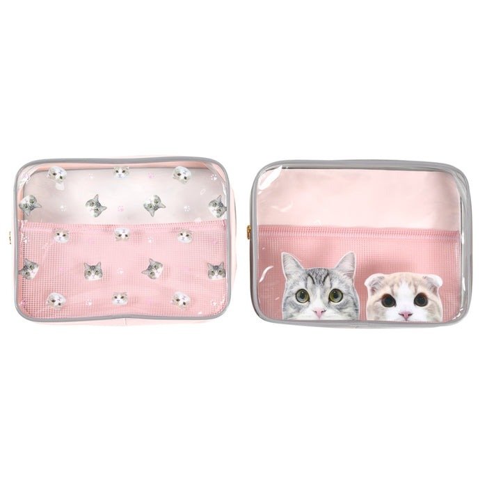 ダイソー公式　ビニールポーチ（もちまる日記）