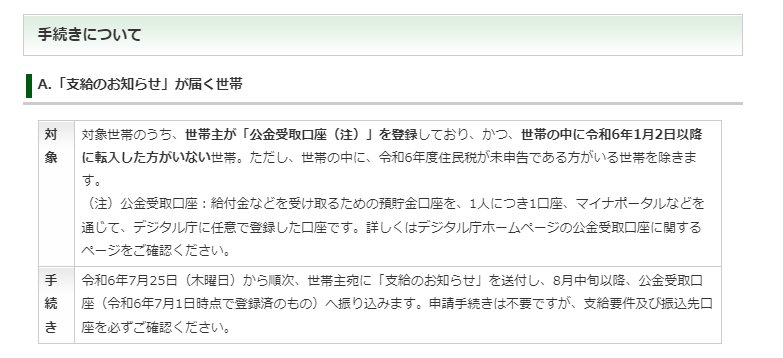 10万円給付金の手続き方法（杉並区）