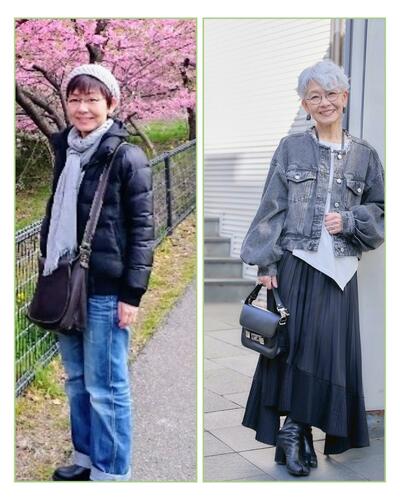 シニアモデルの野田ユカさん