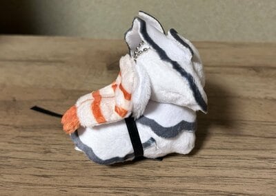 セリア、SJI-14054 ぬい活用お寿司 まぐろ＆えび柄商品画像