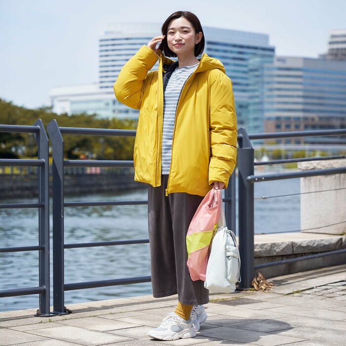 ワークマンの2025年新作アウター「ギガパフフュージョンダウンフーディー」