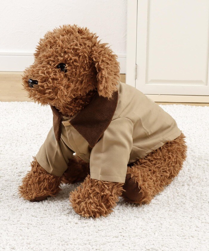 襟元のコーデュロイ素材が秋冬にぴったりなジャケット