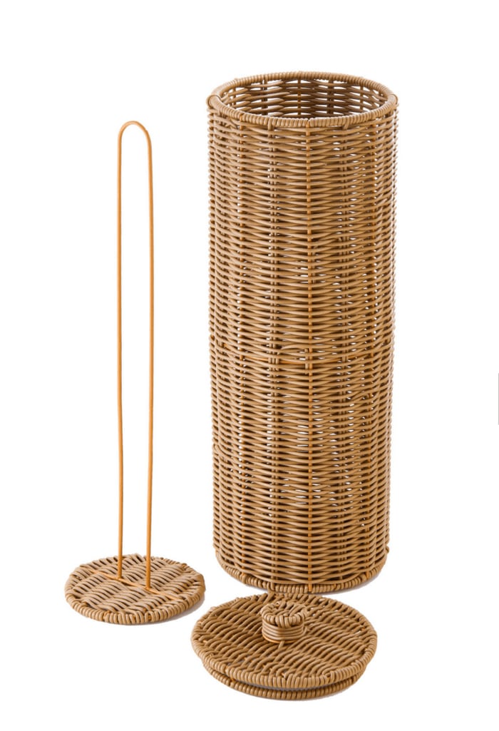 天然素材のラタン(籐)のように見えますが、実はポリプロピレン(PP)