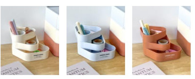 出所：パルグループ公式ファッション通販サイト 3COINS 小物入れ付きペンスタンド