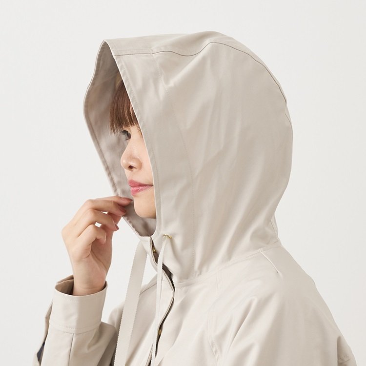 出所：ケユカ公式　【すごナノ撥水】テントラインフーディージャケット