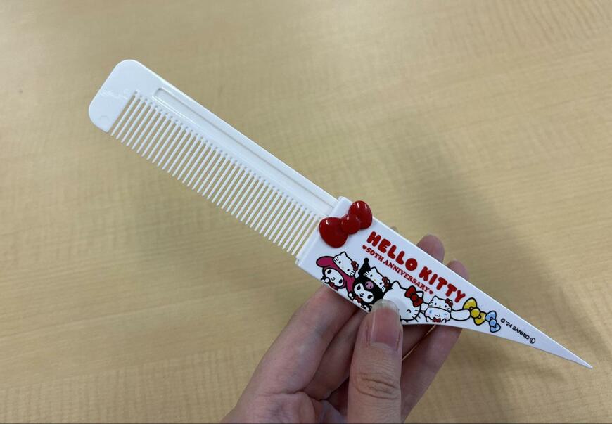 筆者撮影（セリア、スライドコーム M/X 50周年）