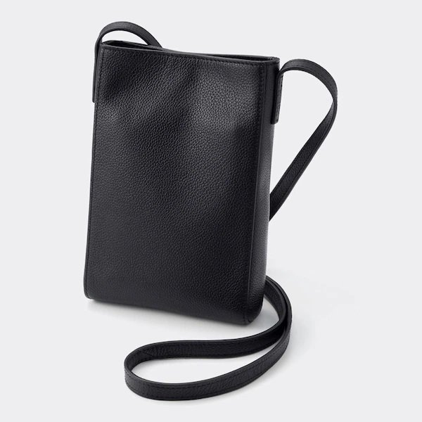 出所：GU公式ファッション通販サイト リアルレザーミニショルダーバッグ+E