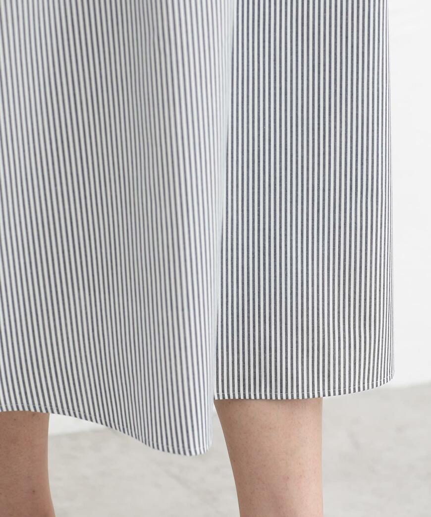 出所：ハニーズ公式オンラインストア 6分袖シャツワンピース