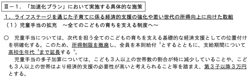 出所：こども家庭庁「令和6年度予算概算要求の概要」