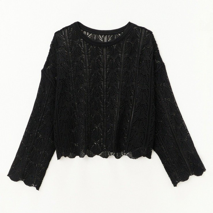 出所：しまむら公式　レディース　ニットプルオーバー（yumi）