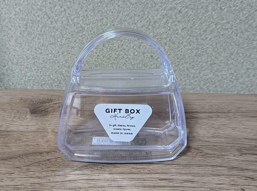 セリア、ギフトボックス ハンドバッグの画像