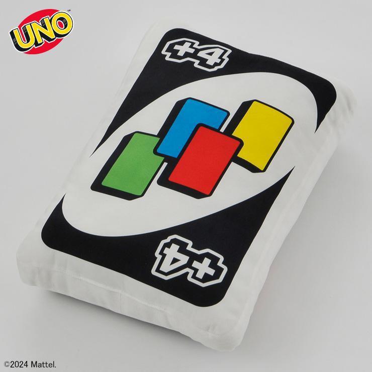 しまむら公式オンラインストア ダイカットクッション(UNO) ブラック 画像