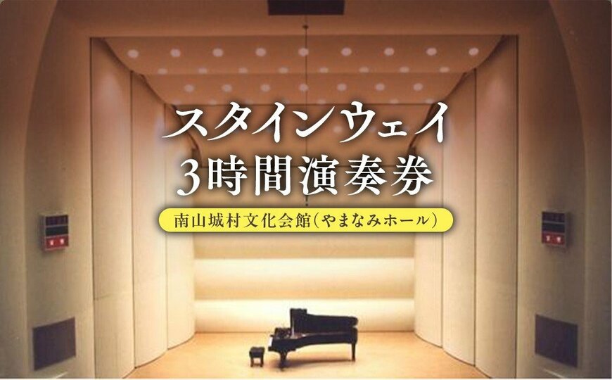 スタインウェイ 3時間 演奏券