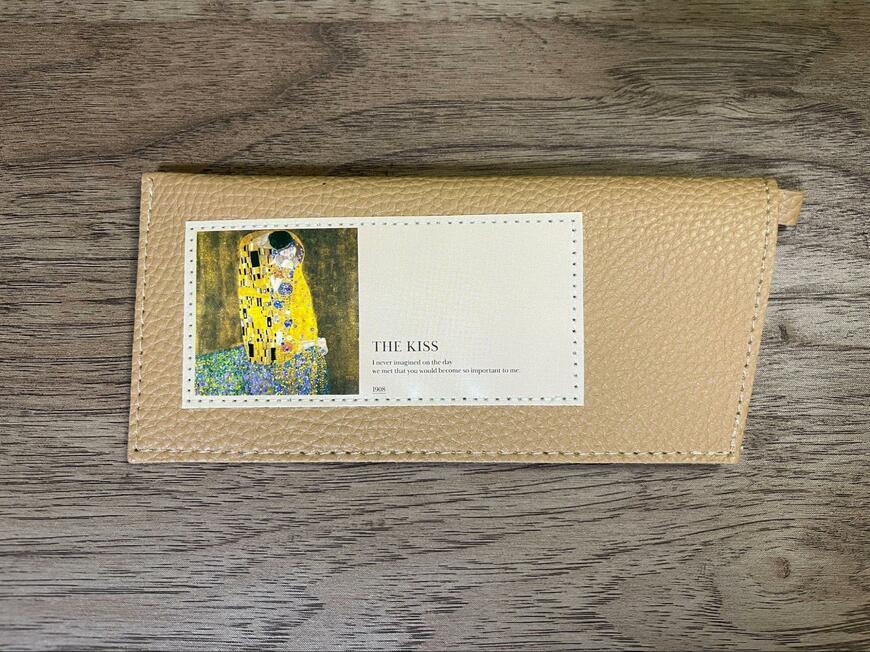 セリア、合皮 メガネケース GK&ES画像