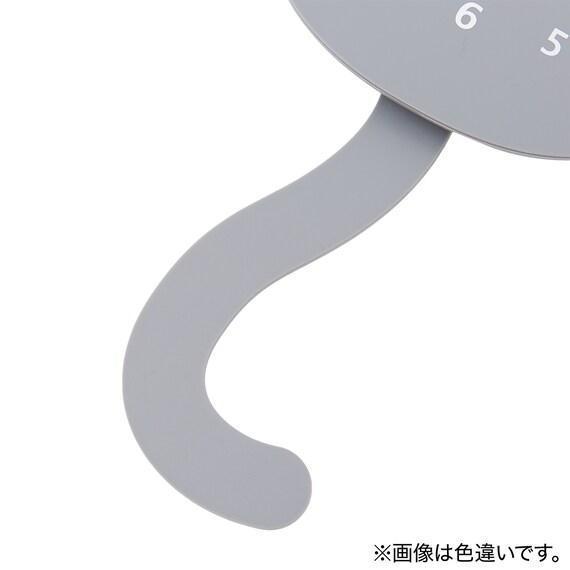 ニトリの【デコホーム商品】振り子時計(ネコ GY EL010)尻尾部分商品画像