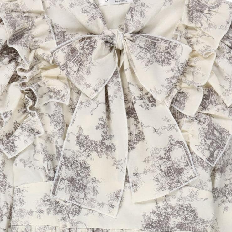 しまむら、トワルドジュイワンピース（serimash）画像