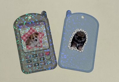 セリア、おすそ分け用ぷちシール台紙 10P ガラケー商品画像