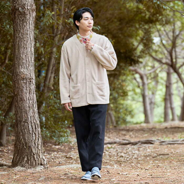 お尻までの丈感でシルエットも安心